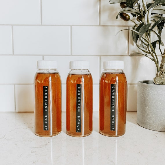Homemade Cardamom Simple Syrup