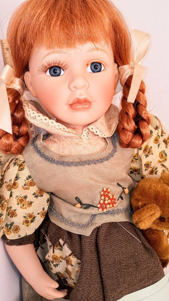 Vintage Duck House Heirloom porcelain Doll with free shipping Etsy