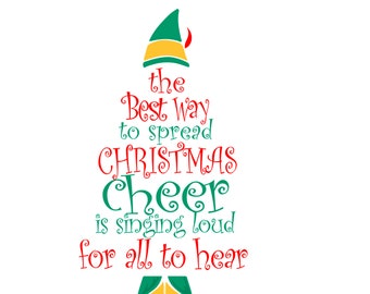 Elf Movie Svg Etsy