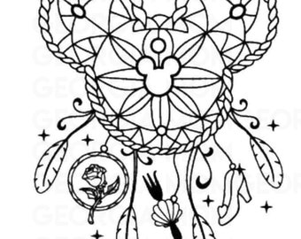 Free Free 194 Disney Dream Catcher Svg Free SVG PNG EPS DXF File