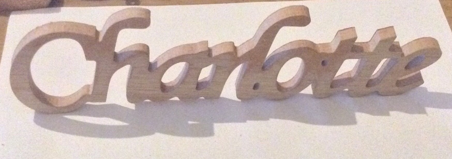 Wooden name plaques personalised Etsy