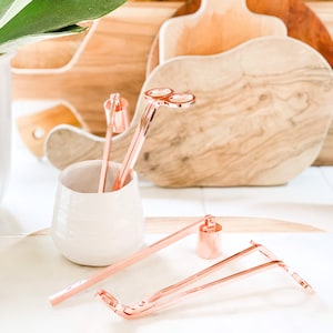 Wick Trimmer ~Rose gold-candle accessory- gifts for her- Modern-Gifts for him- Home decor-gift ideas- coffee table decor~ house warming