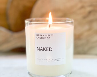 Cocoa Butter Cashmere Soy Candle, Handmade in California