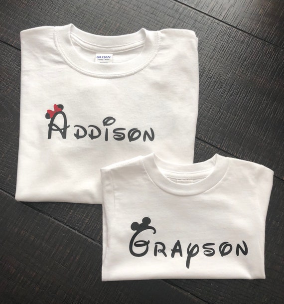 etsy custom disney shirts