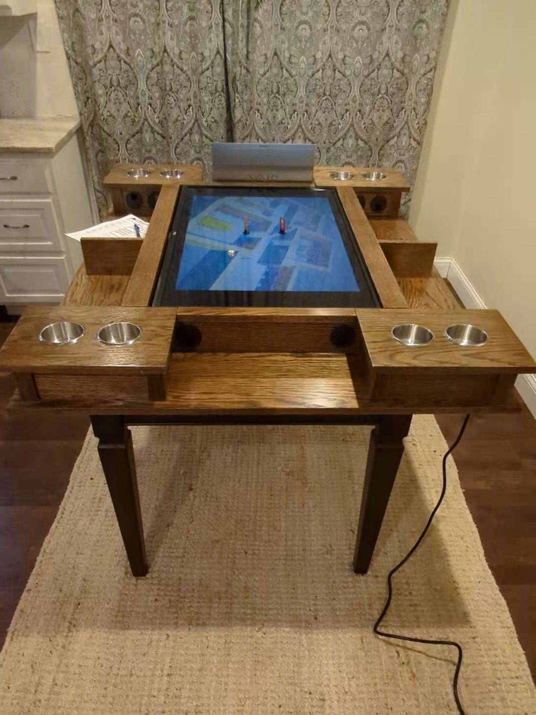 Portable Gaming Tabletop Build Plans: Digital Maps, RPG, D&D (PDF ...