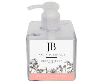 Honeysuckle Nectar Organic Body Wash
