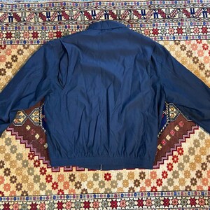 Vintage Pendleton Bomber Jacket Black Full Zip Coat Men M Plaid Lined image 5