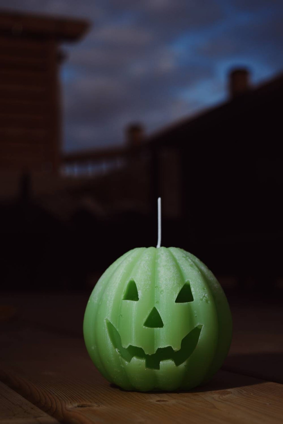 The Big Jack O Lantern Candle Etsy