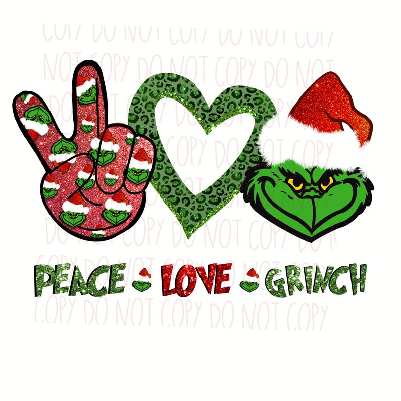 Free Free 340 Peace Love Grinch Svg Free SVG PNG EPS DXF File