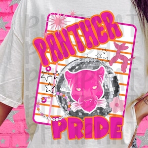 Retro Neon Bright School Mascot Custom Png Bright Preppy Aesthetic Mascot Png Popular Trending School pride png School spirit png