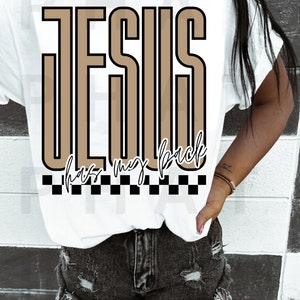 Jesus Has My Bac k PNG Faith Png Popular Trendy Png Sublimation Dtf Png