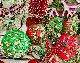 Christmas Cocoa Bombs, Holiday Hot Cocoa Bombs, Christmas Hot Chocolate, Salted Caramel, Cookies and Cream, Gingerbread Man, christmas gift.