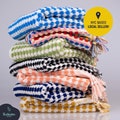Pom Pom Hand Towel |Bathroom Towel| Kitchen Towel | Organic Turkish Cotton Towel | Bath Towel | Face Towel | Mothers Day Gift | Gift for Mom