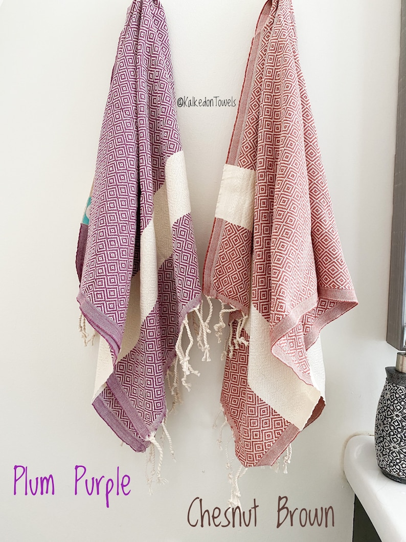 Set of 4 Turkish Hand Towel kitchen Toweltea Towel dish Etsy