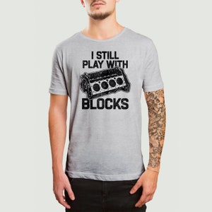 Big Block T-Shirt, Small Block Tshirt, Engine Builder Shirt, Horsepower, Racing, Race Car, Automotive Graphic Tee, Gift for Car Guys, V8