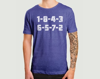 V8 Firing Order T-Shirt: Automotive Car Guy Gift