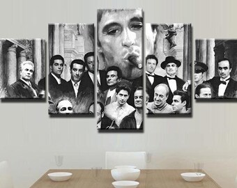 Gangster Canvas Etsy