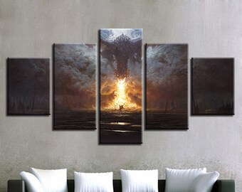 Game Thrones Canvas Etsy