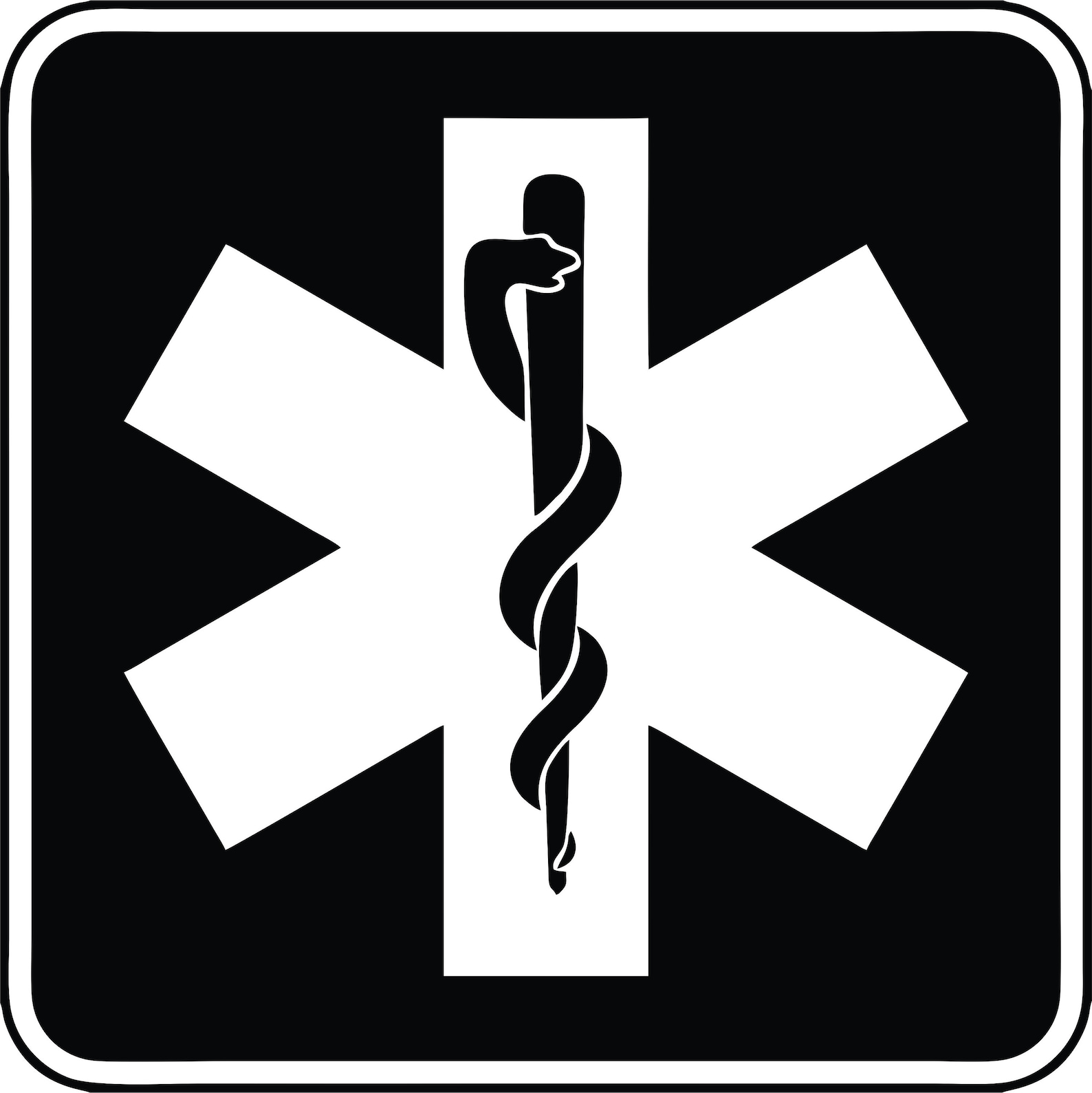 Star of Life Medical Symbol Svg Png Jpeg Eps Clipart Stencil Etsy
