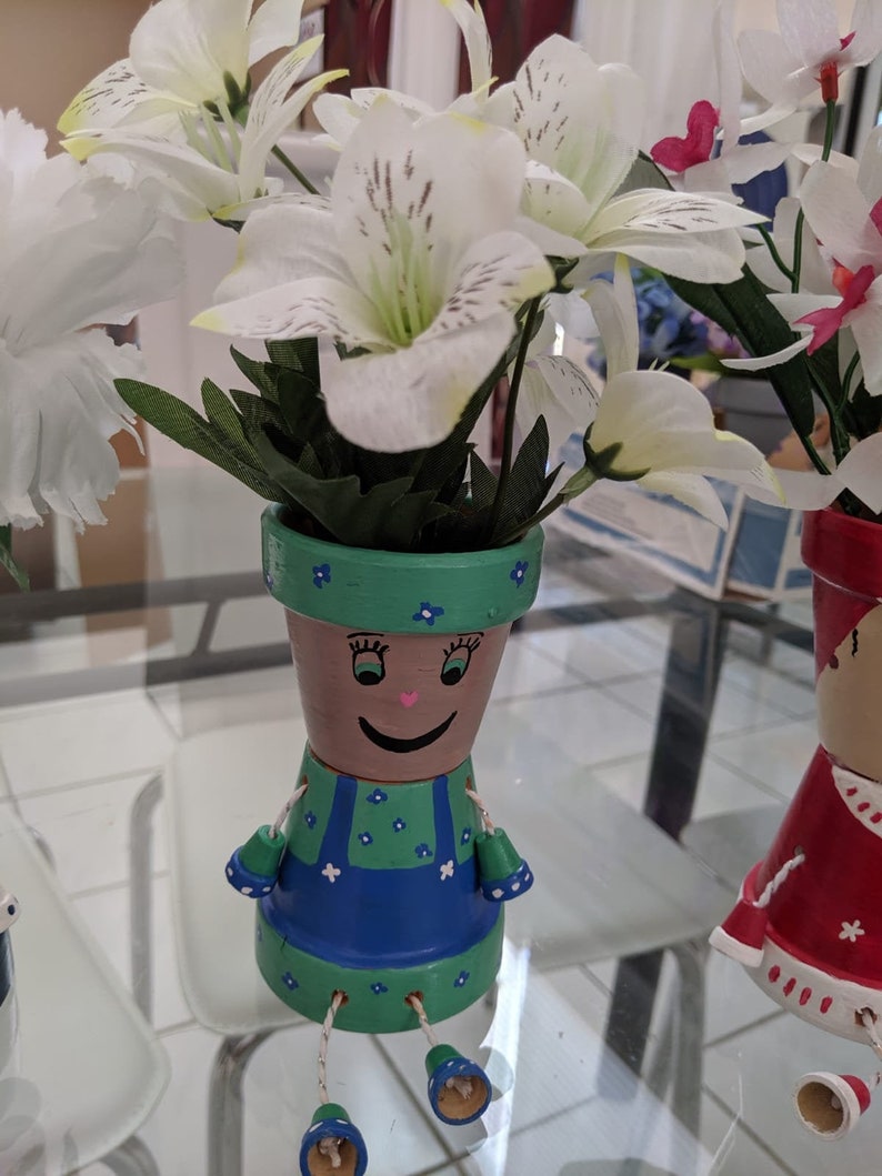 Handmade Decorative Pots Etsy