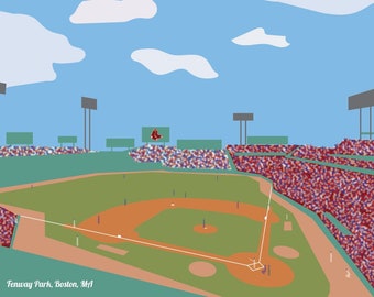 Adesivo do Fenway Park