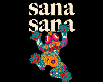 Sana Sana Colita de Rana Design Digital Download