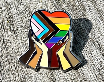 Sowpopy 9 Pcs Pride Pins Bulk, You Are Safe With Me Gay Pride Month