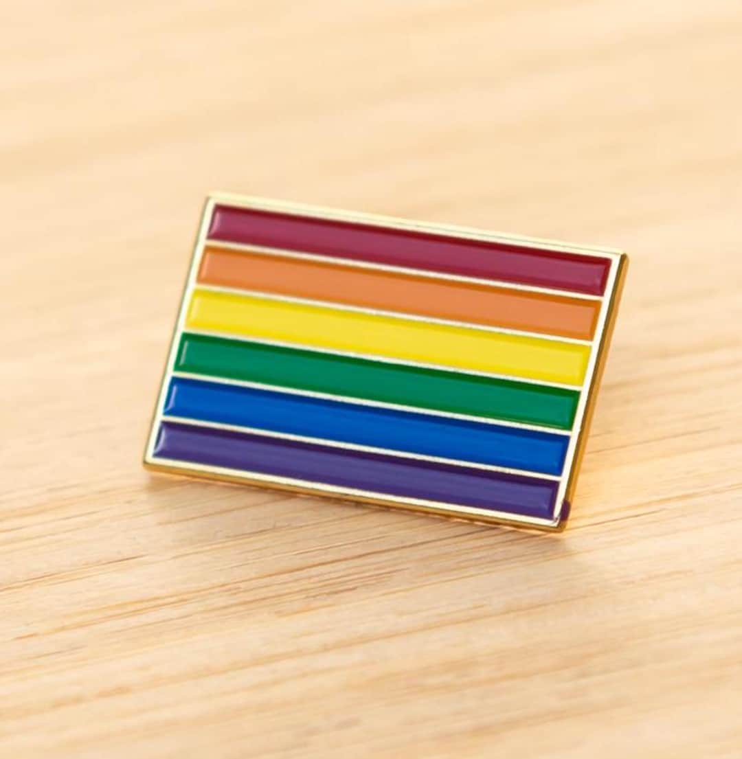 LGBT Pride Brooch Badge Pride Rainbow Gay Pins Flag Tinplate Badge Support Gay Lesbian Bisexual Transgender Symbol Pin Icons Brooch Jewelry Accessories 9 Pcs - View #8