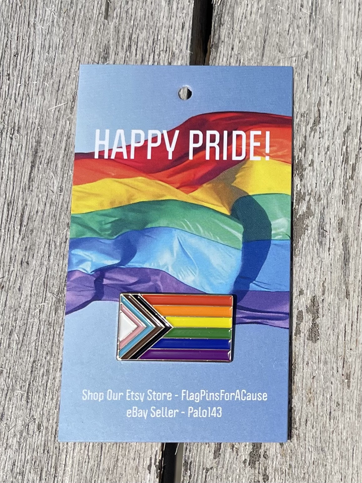 Progress Pride Flag - Set of 12 - 1" Enamel Lapel Pins Badge LGBTQ+ ...