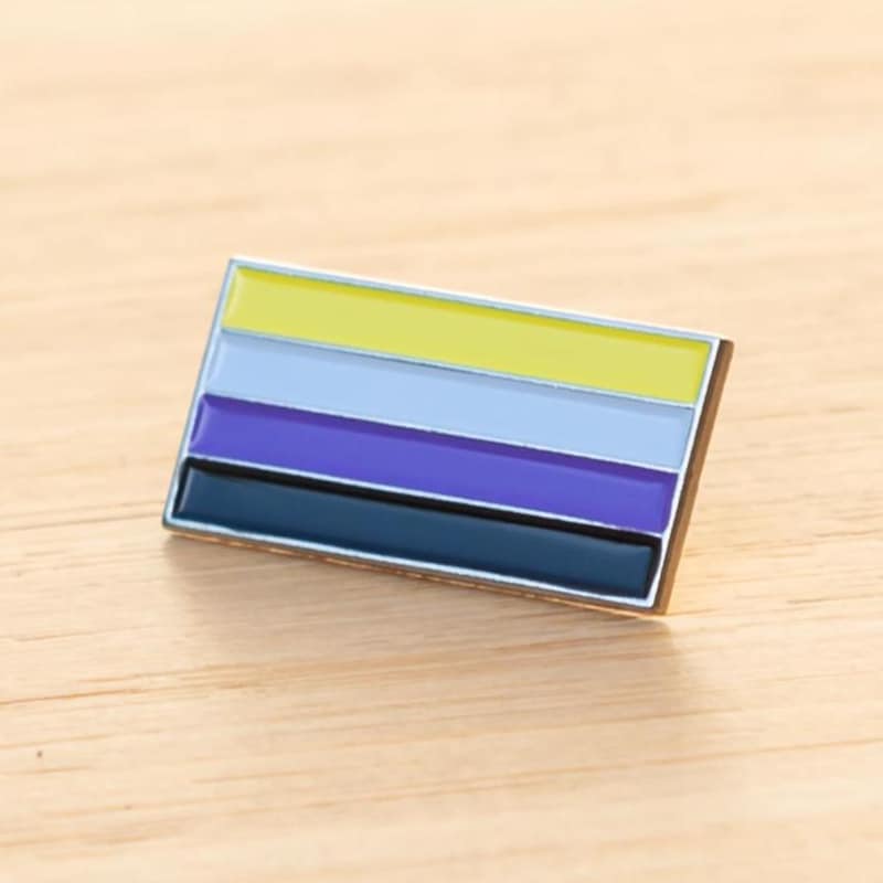 Non Binary Pronoun Pins - Etsy