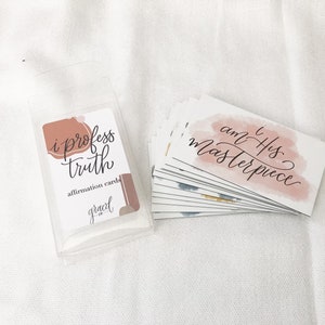 Affirmations Cards, Christian Affirmation Cards, Daily affirmations, Motivations Cards, Encouragement Cards, Meditation Cards