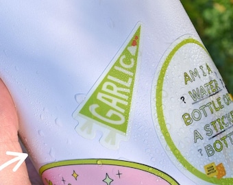 Mini Garlic Pennant Gap Filler Sticker