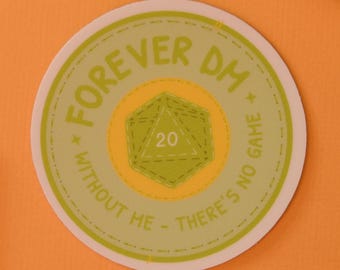 Forever DM Achievement Patch Sticker
