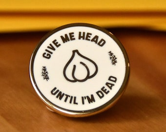Pun Pin - Head of Garlic | Gift for Chef