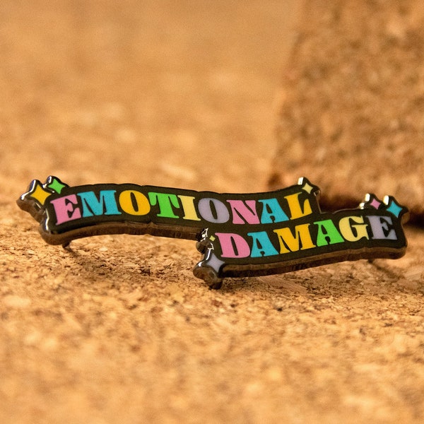 Emotional Damage - Hard Enamel Pin, Lapel Pin