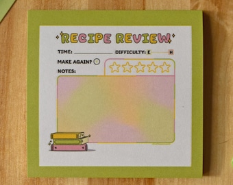 Recipe Review Post-it® Note