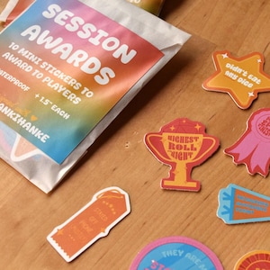 Session Notes Mini Sticker Set