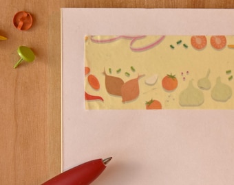 Food Washi Tape | Wide 30mm Labeling Tape