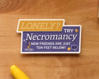 Necromancy Sticker | TTRPG Gift