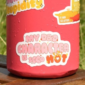 DND Character Sticker | DM Gift, Player Gift