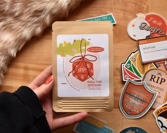 DND Sticker Blind Bag