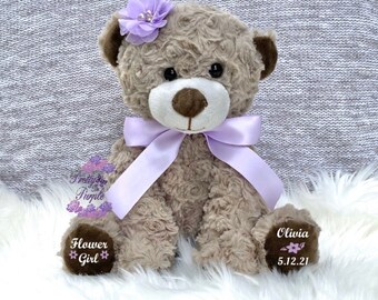 flower girl stuffed animal