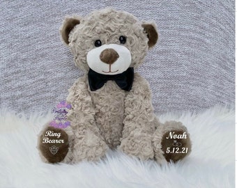 ring bearer stuffed animal