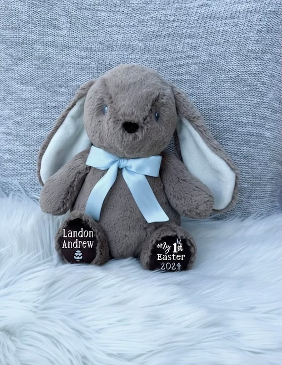 My 1st Easter Baby s first Easter my first Easter stuffed animal personalized stuffed animal personalized Easter bunny custom bunny