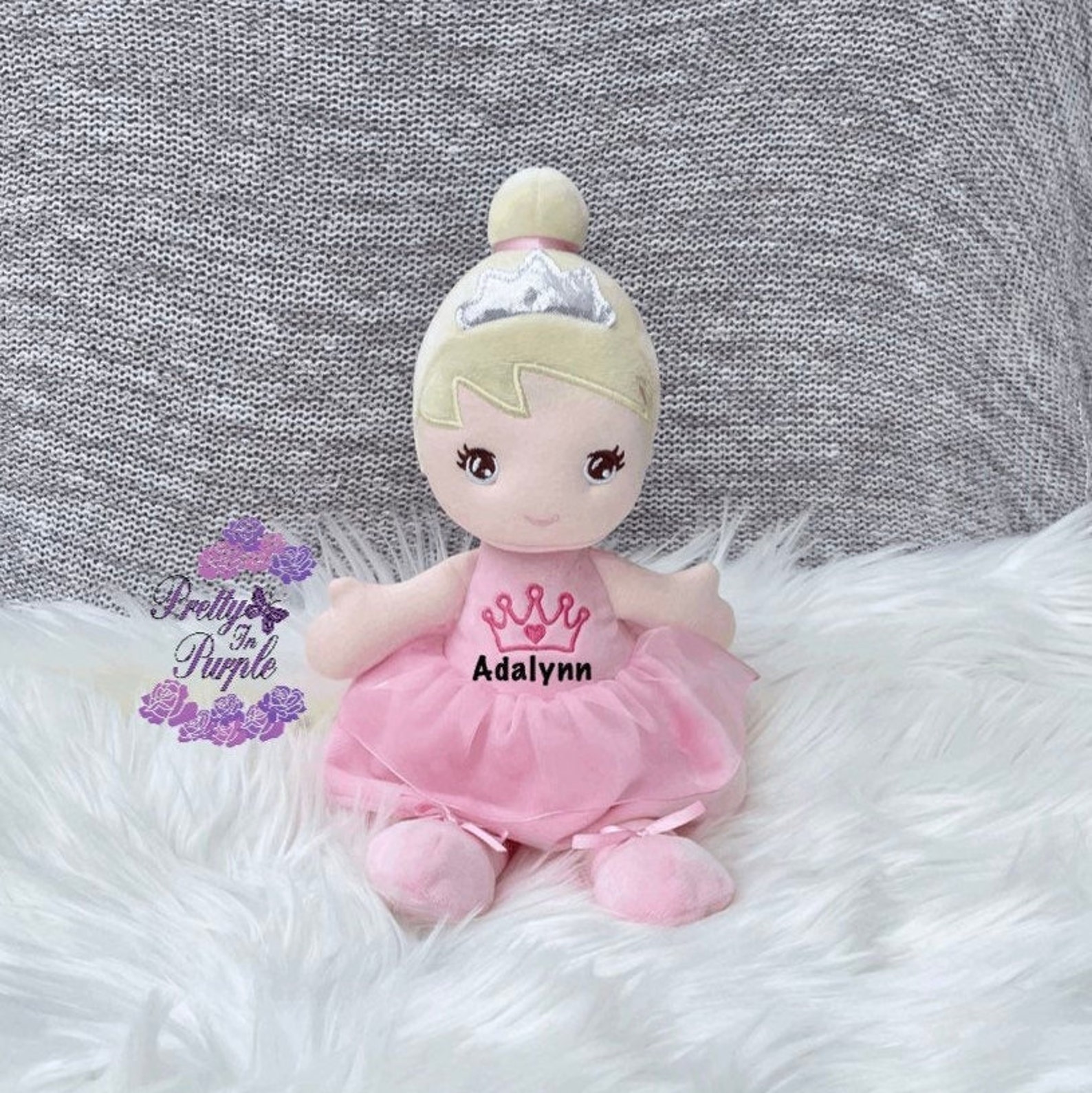 My First Doll Babys First Baby Doll Personalized Stuffed Etsy