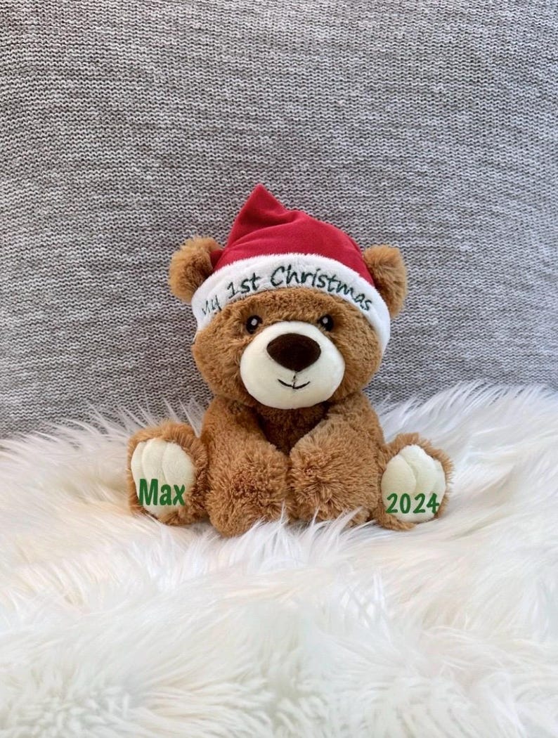 My 1st Christmas, Baby’s First Christmas,my First Christmas Stuffed