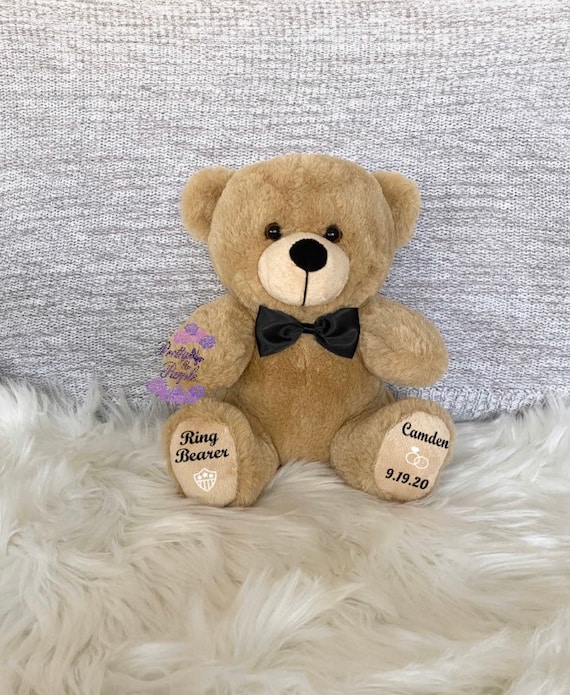 ring bearer stuffed animal