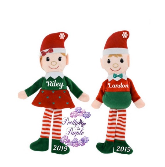 christmas elves dolls