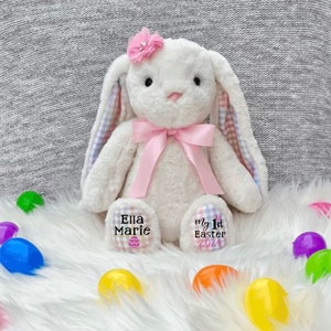 My 1st Easter, Baby’s first Easter, my first Easter stuffed animal, personalized stuffed animal, personalized Easter bunny, custom bunny