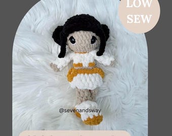 Zoey, Kpop girls, Kpop gift, crochet doll crochet pattern